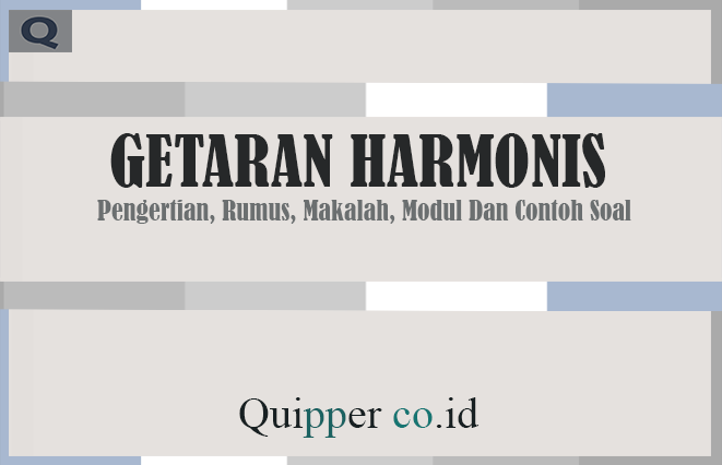 Detail Contoh Soal Gerak Harmonik Nomer 41