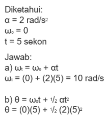 Detail Contoh Soal Gerak Melingkar Berubah Beraturan Nomer 46