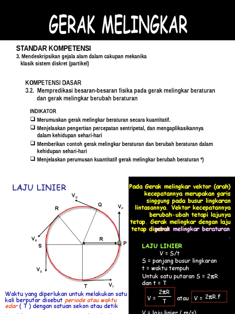 Detail Contoh Soal Gerak Melingkar Berubah Beraturan Nomer 48