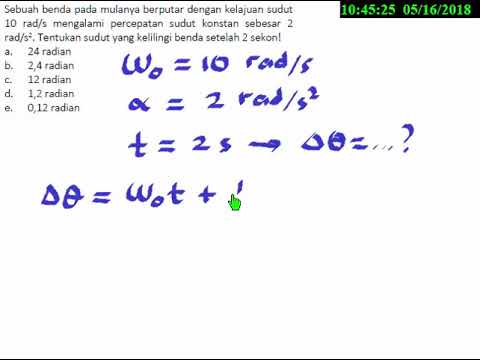 Detail Contoh Soal Gerak Melingkar Berubah Beraturan Nomer 52