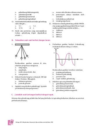 Detail Contoh Soal Getaran Dan Gelombang Nomer 13