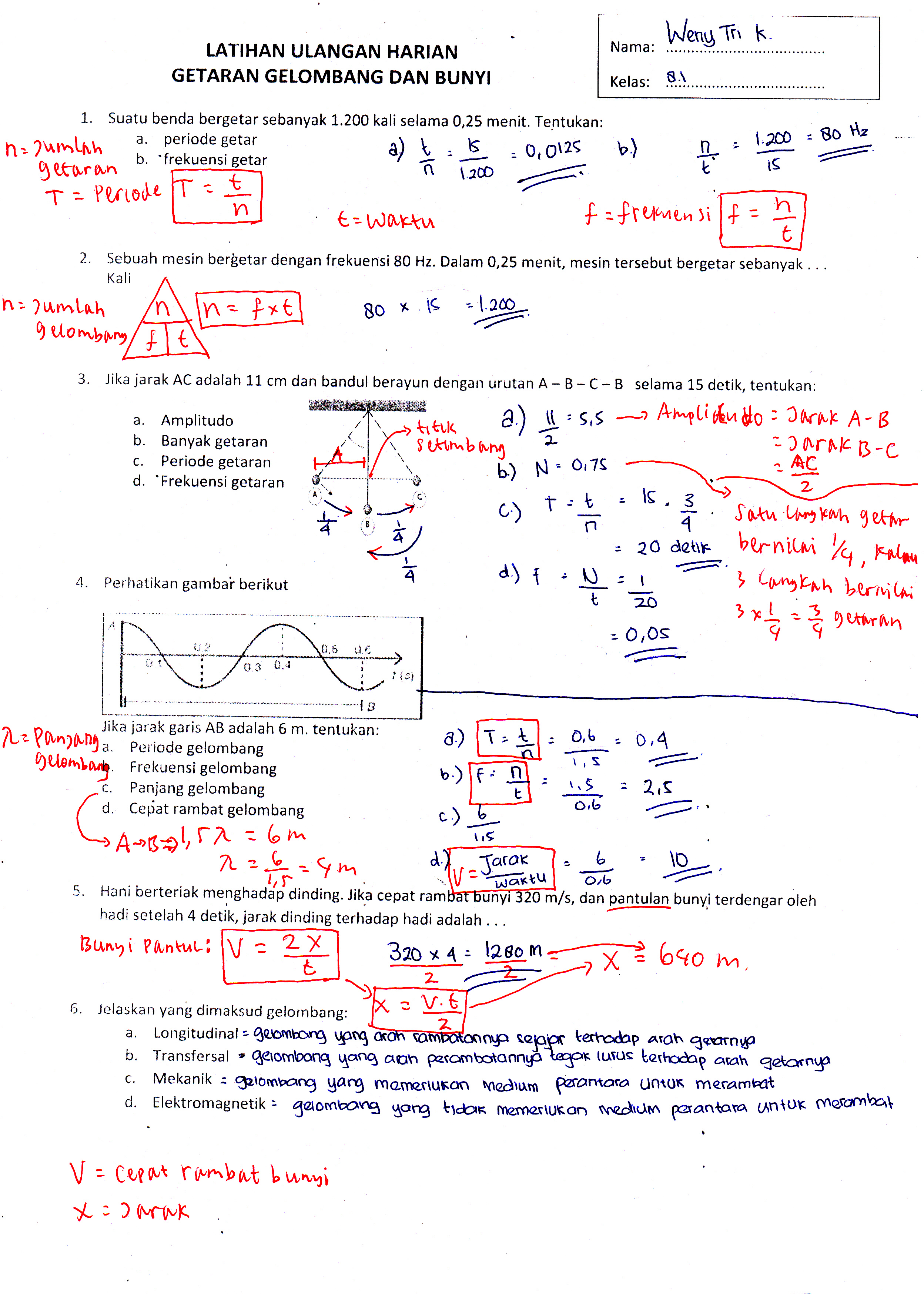 Detail Contoh Soal Getaran Mekanik Nomer 45