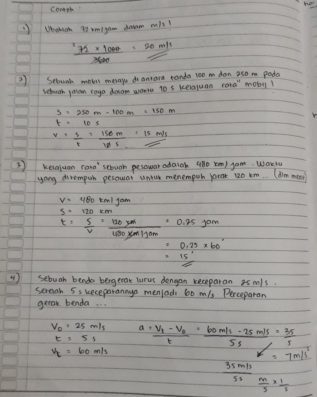 Detail Contoh Soal Glb Dan Glbb Nomer 3