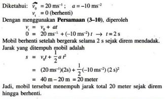 Detail Contoh Soal Glbb Nomer 2