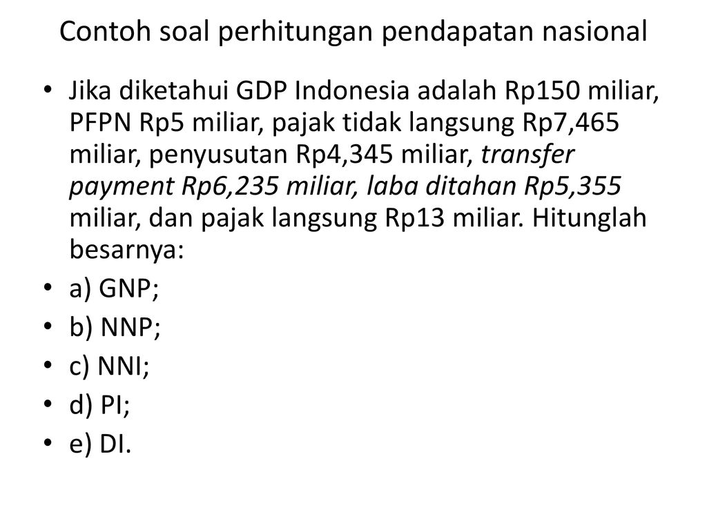 Detail Contoh Soal Gnp Nomer 12