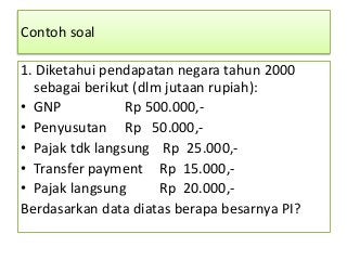 Detail Contoh Soal Gnp Nomer 36