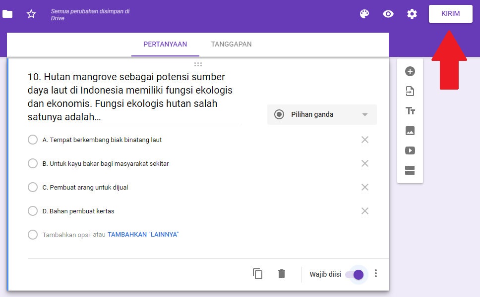 Detail Contoh Soal Google Form Nomer 10