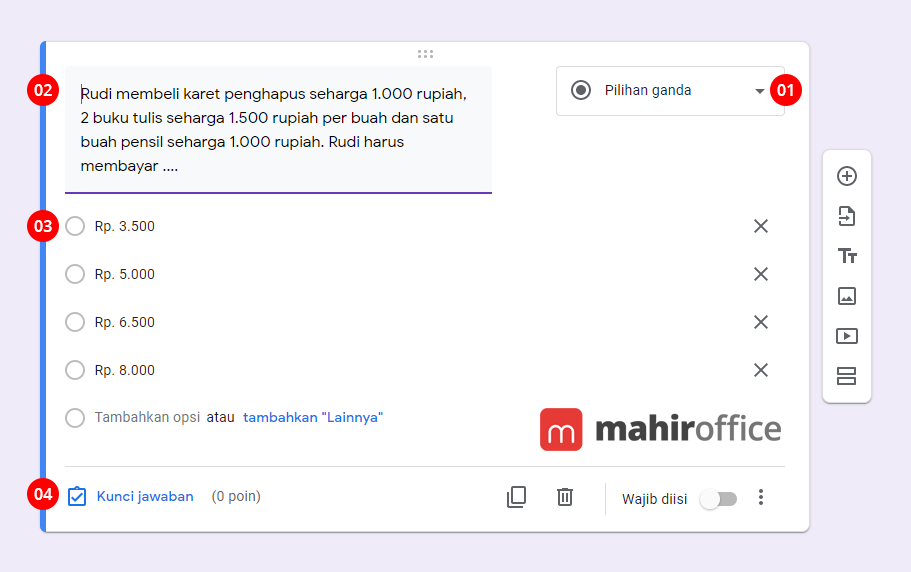 Detail Contoh Soal Google Form Nomer 21