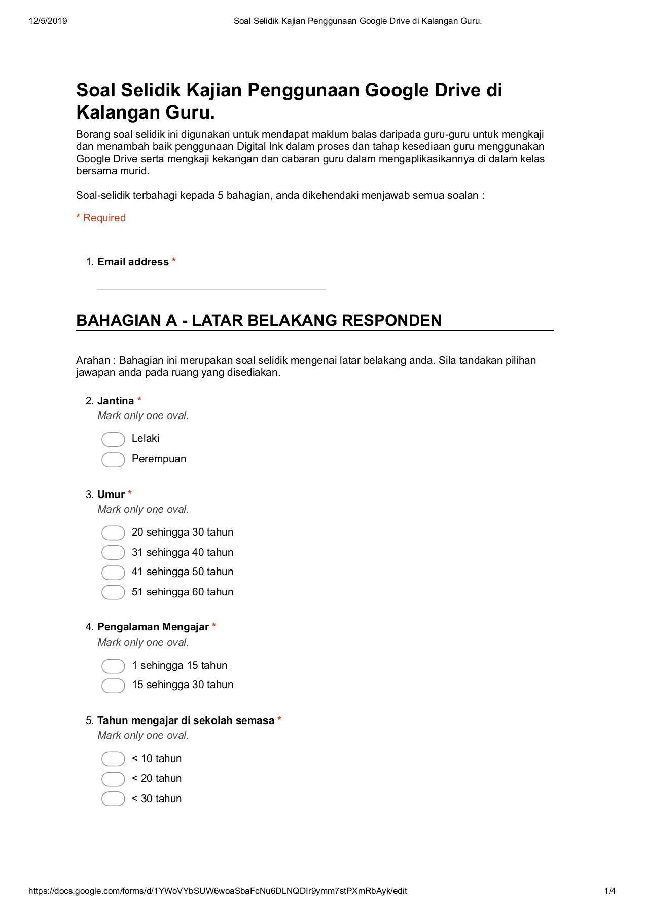 Detail Contoh Soal Google Form Nomer 27