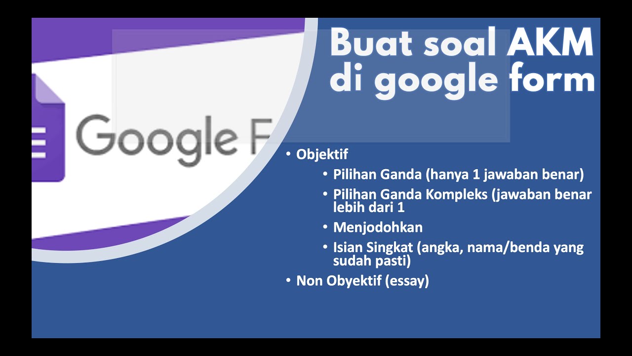 Detail Contoh Soal Google Form Nomer 33