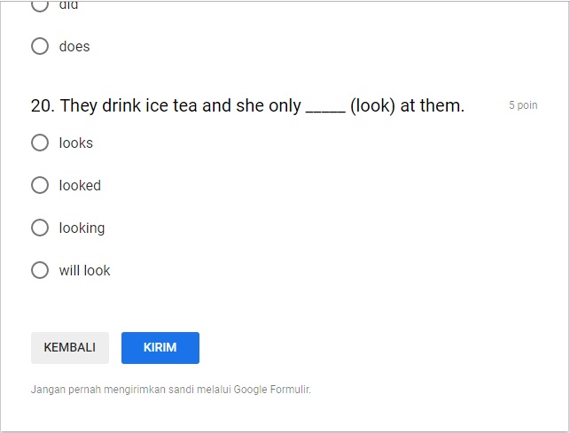 Detail Contoh Soal Google Form Nomer 36