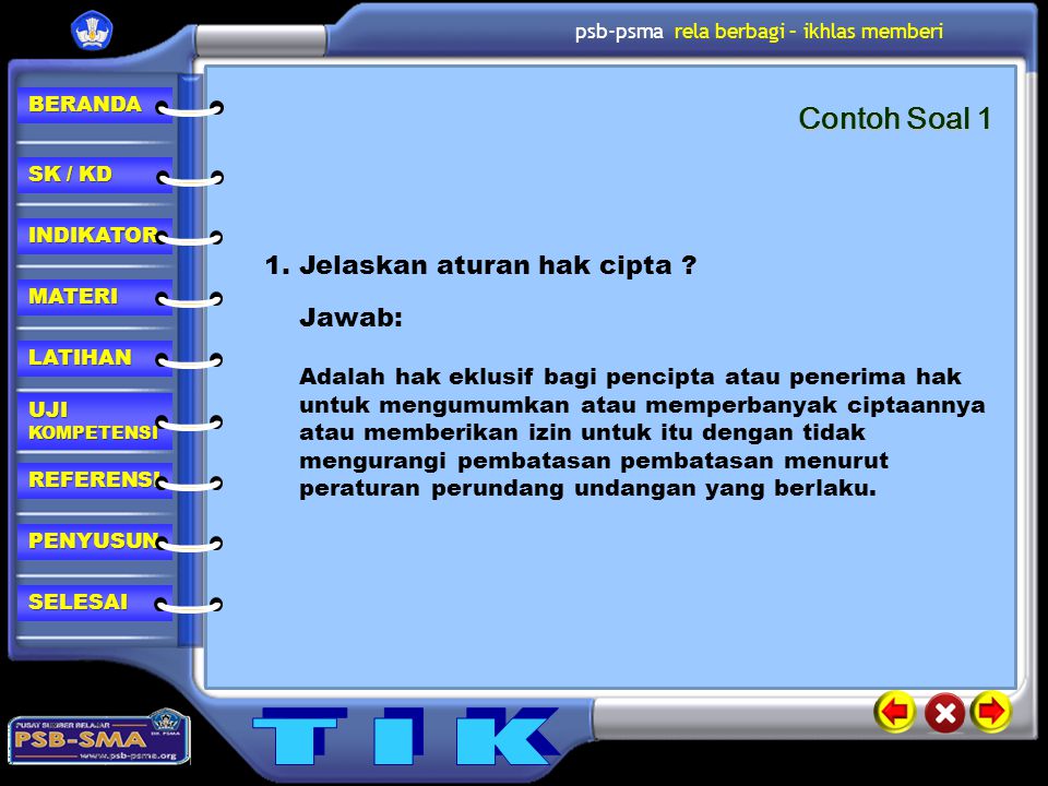 Detail Contoh Soal Haki Nomer 8