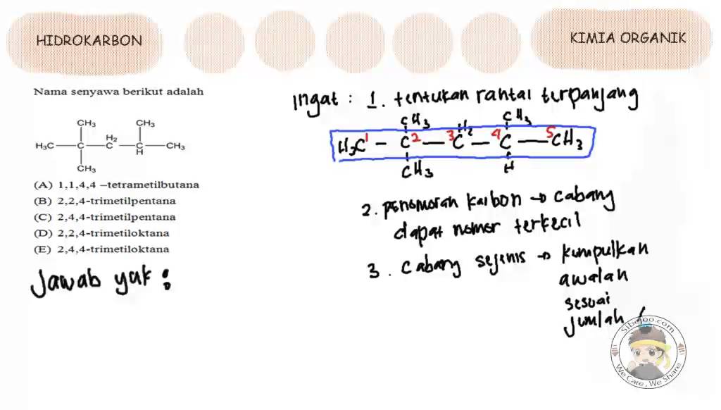 Contoh Soal Hidrokarbon - KibrisPDR