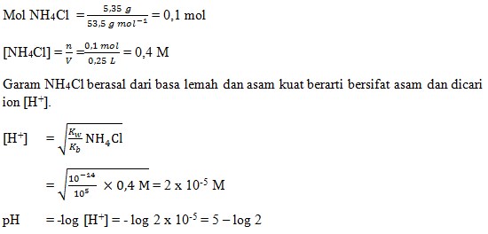 Detail Contoh Soal Hidrolisis Nomer 33