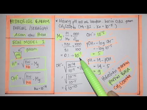 Detail Contoh Soal Hidrolisis Nomer 34