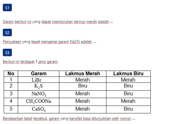 Detail Contoh Soal Hidrolisis Nomer 39