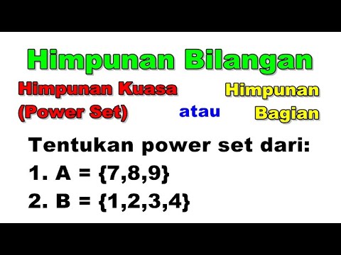 Detail Contoh Soal Himpunan Bagian Nomer 14