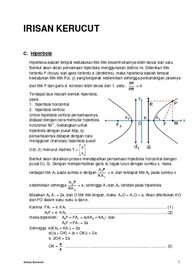 Detail Contoh Soal Hiperbola Nomer 54