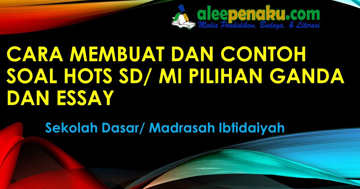 Detail Contoh Soal Hots Nomer 21