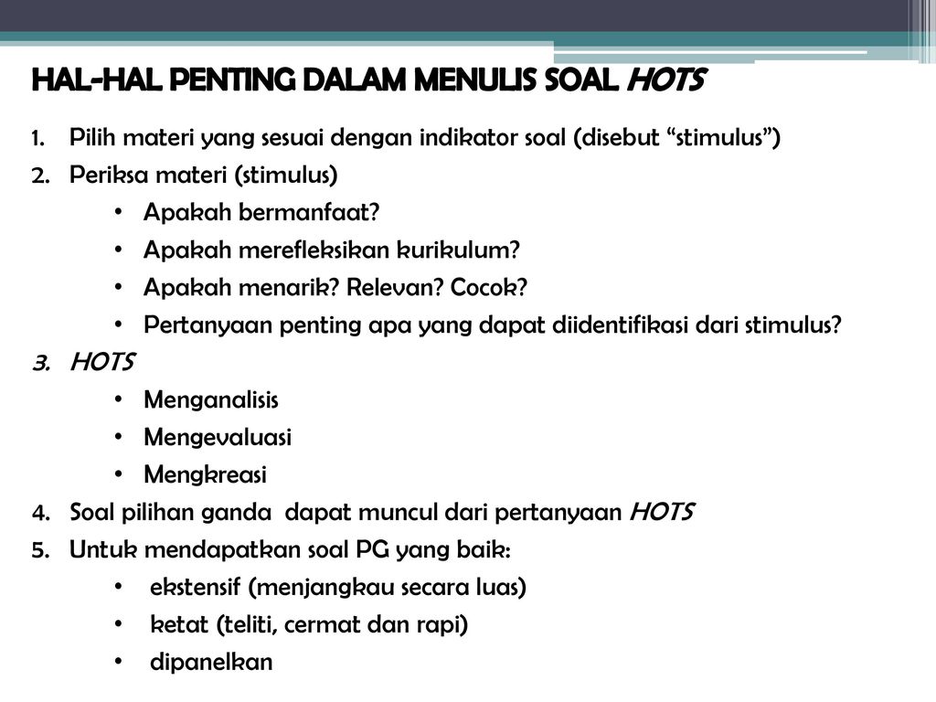 Detail Contoh Soal Hots Pai Nomer 12