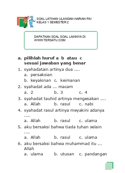 Detail Contoh Soal Hots Pai Nomer 43