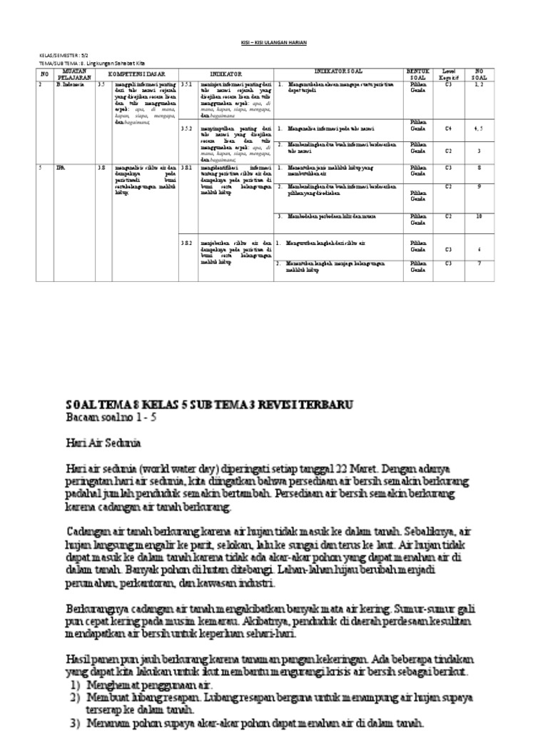 Detail Contoh Soal Hots Sd Kelas 2 Nomer 46