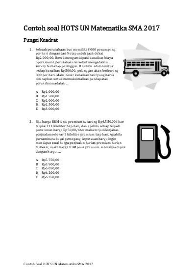 Detail Contoh Soal Hots Smk Nomer 36