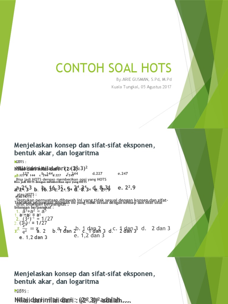 Detail Contoh Soal Hots Smk Nomer 48