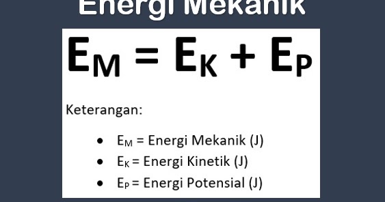 Detail Contoh Soal Hukum Kekekalan Energi Mekanik Nomer 7