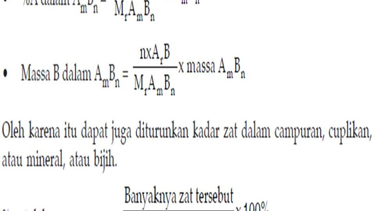 Detail Contoh Soal Hukum Lavoisier Nomer 24