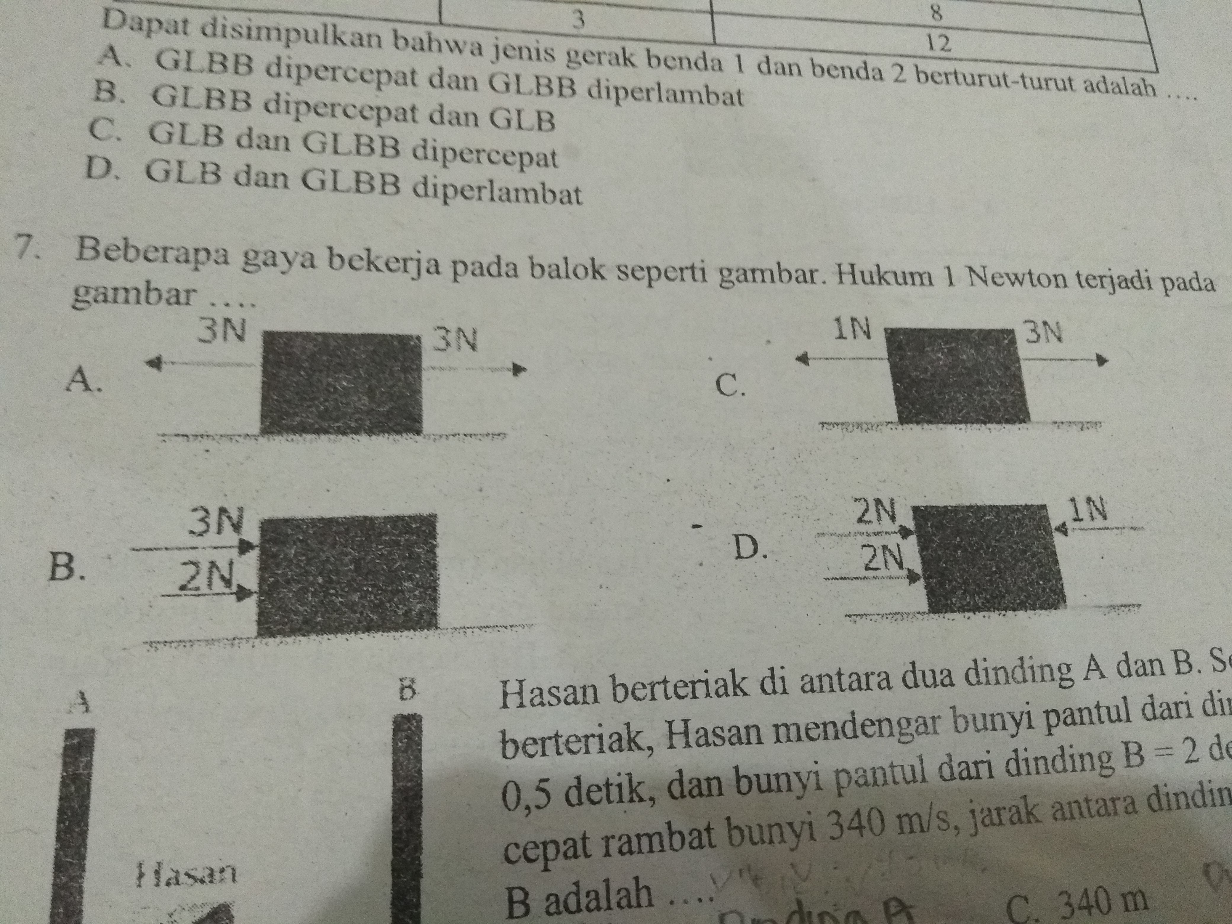 Detail Contoh Soal Hukum Newton 1 Nomer 29