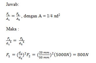 Detail Contoh Soal Hukum Pascal Nomer 15