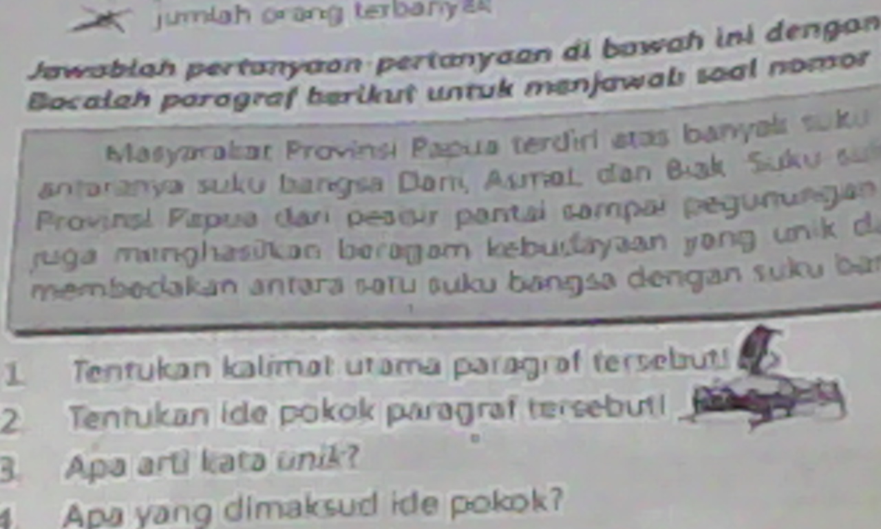 Detail Contoh Soal Ide Pokok Nomer 30