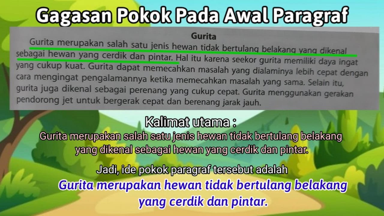 Detail Contoh Soal Ide Pokok Nomer 8