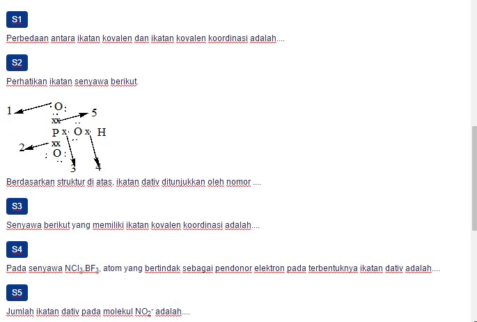 Detail Contoh Soal Ikatan Kimia Nomer 24