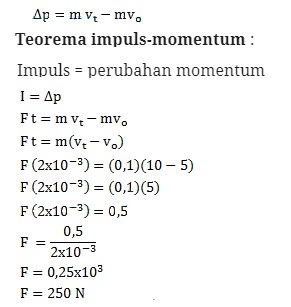 Detail Contoh Soal Impuls Nomer 14