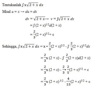 Detail Contoh Soal Integral Tak Tentu Nomer 21