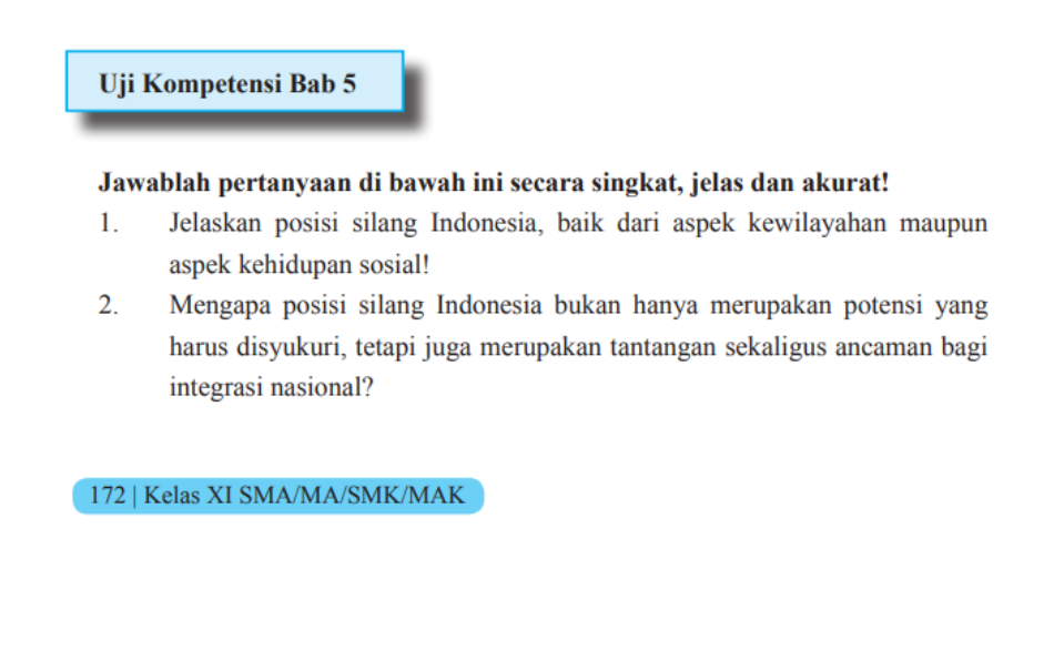 Detail Contoh Soal Integrasi Nasional Nomer 16