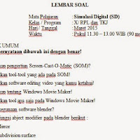 Detail Contoh Soal Isian Nomer 14