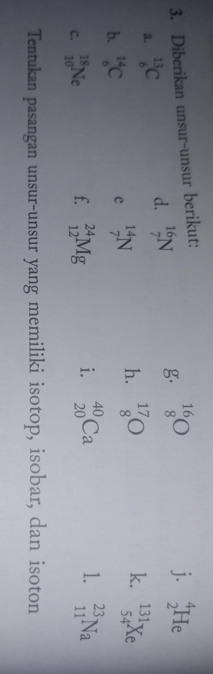 Detail Contoh Soal Isotop Isobar Isoton Nomer 48