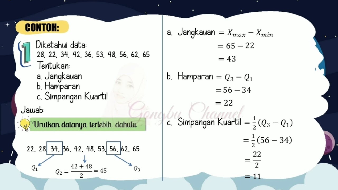 Detail Contoh Soal Jangkauan Nomer 34