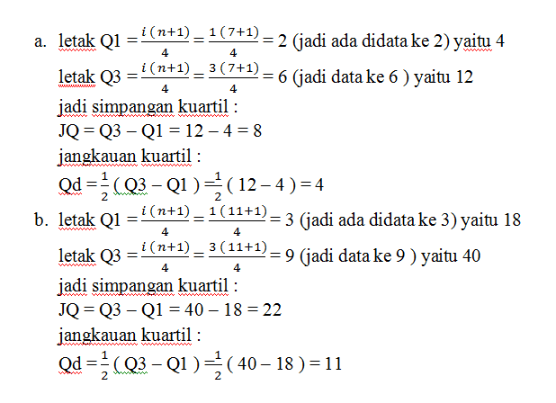 Detail Contoh Soal Jangkauan Nomer 9