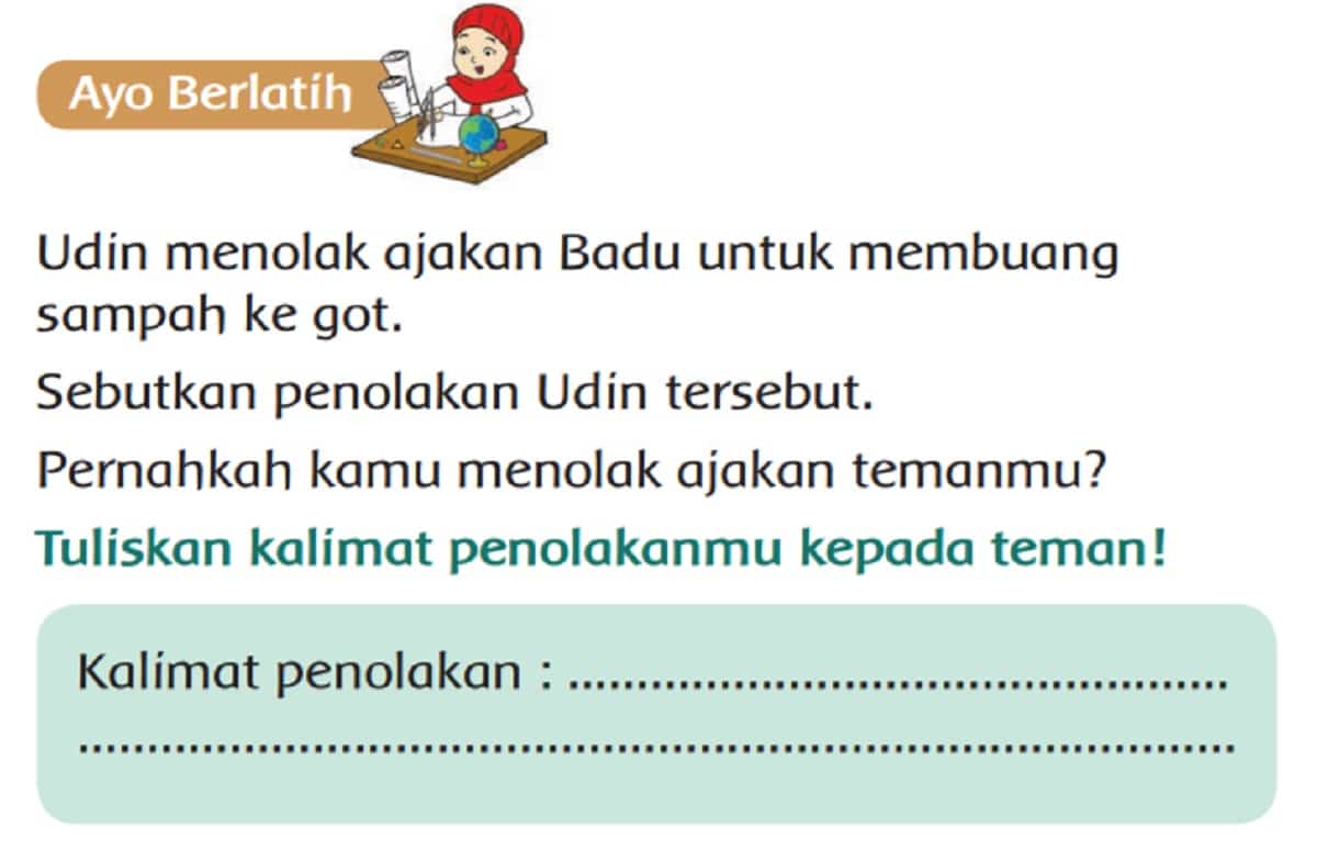 Detail Contoh Soal Kalimat Penolakan Kelas 2 Sd Nomer 10