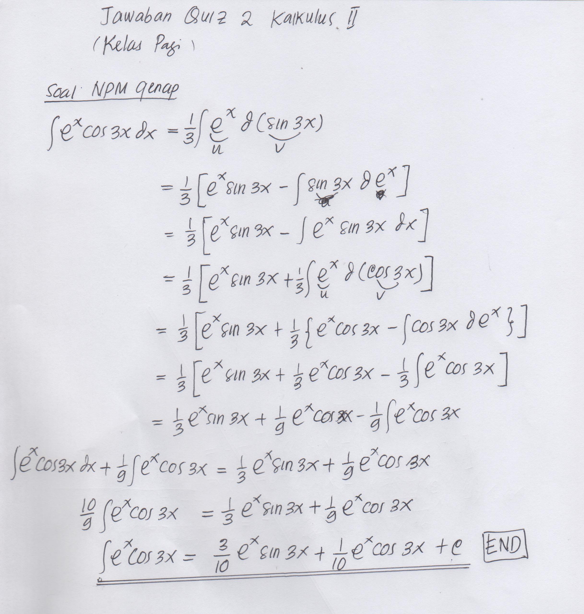 Detail Contoh Soal Kalkulus Nomer 10