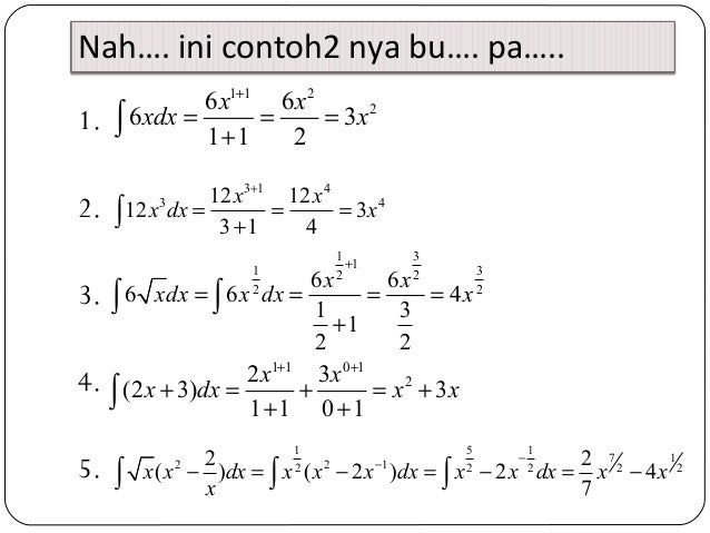 Detail Contoh Soal Kalkulus Integral Nomer 6