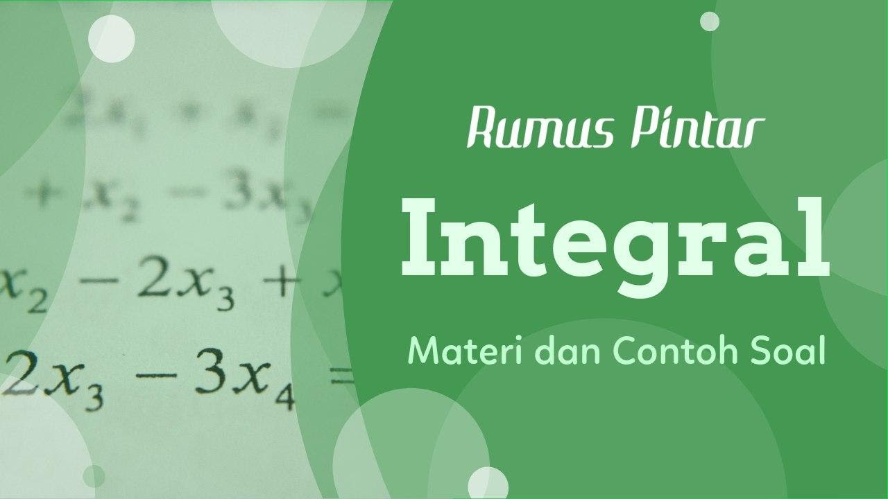 Detail Contoh Soal Kalkulus Integral Nomer 57