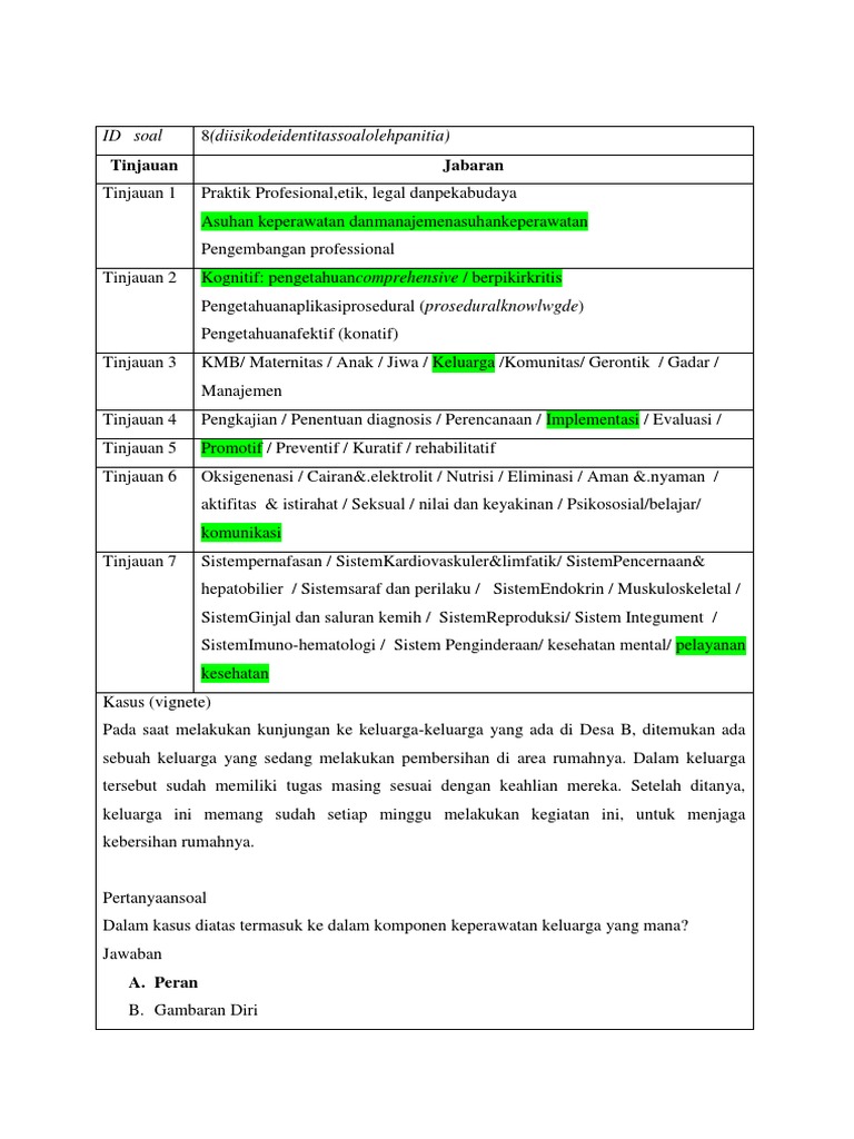 Detail Contoh Soal Kasus Cairan Dan Elektrolit Nomer 22