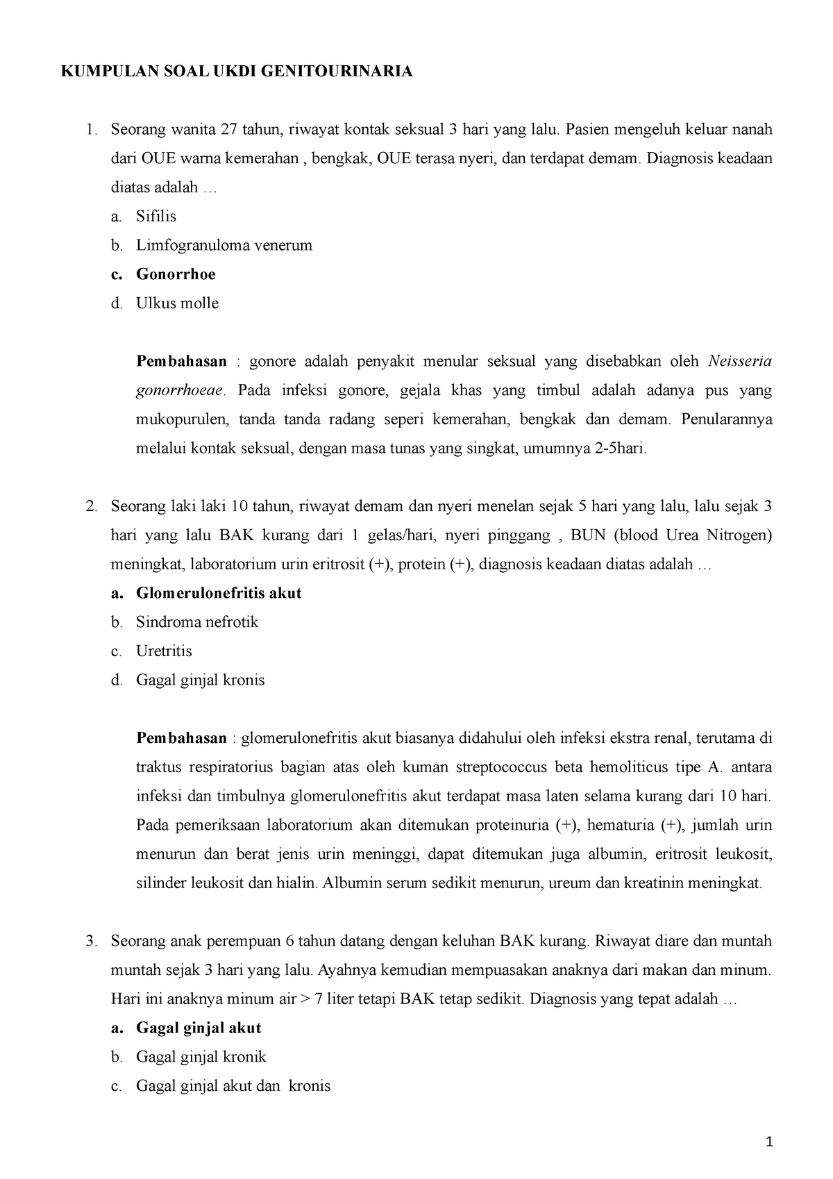 Detail Contoh Soal Kasus Cairan Dan Elektrolit Nomer 9