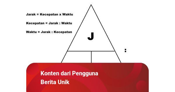 Contoh Soal Kecepatan Jarak Dan Waktu - 57+ Koleksi Gambar