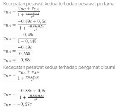 Detail Contoh Soal Kecepatan Relatif Nomer 8